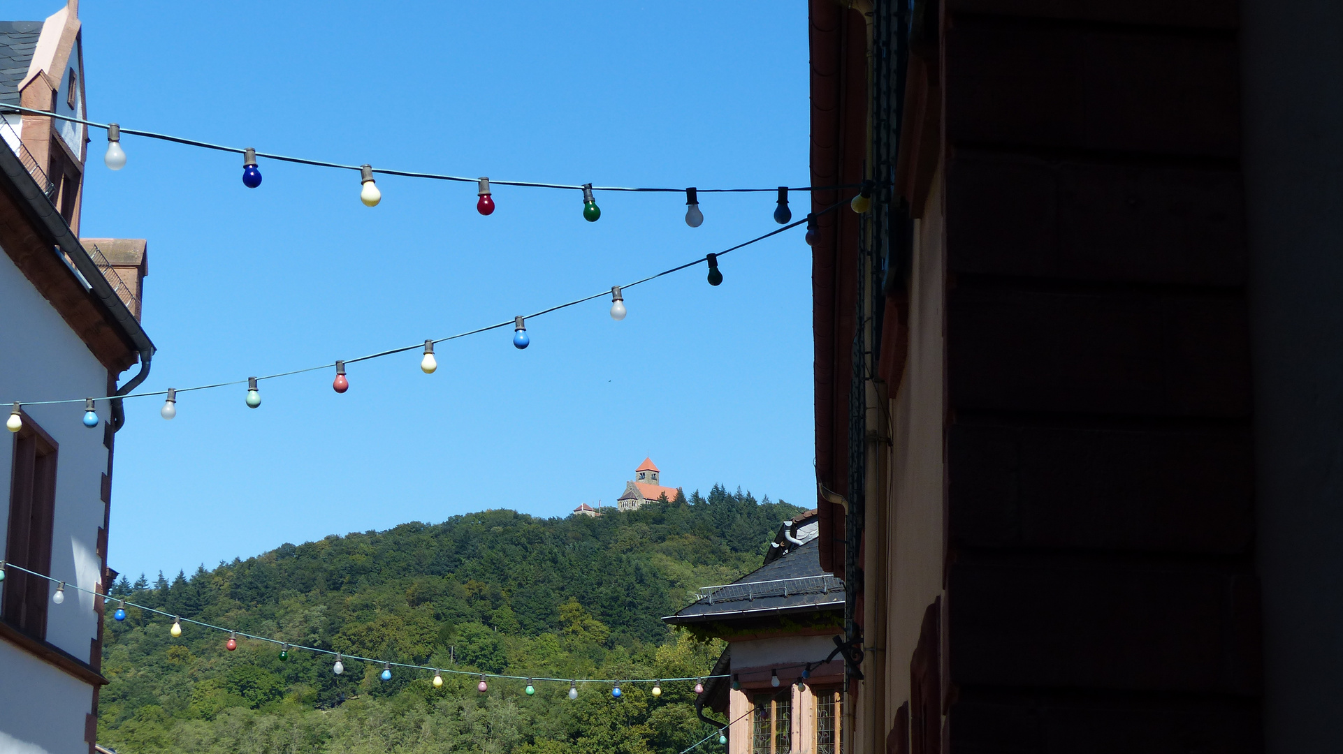 Weinheim kurz vor der Kerwe