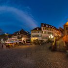 Weinheimer Marktplatz am Abend_360°