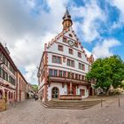 Weinheimer Marktplatz mit altem Rathaus_360°