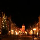 Weinhnachtliche Stimmung in der Stadt.