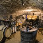 Weinkeller im Burgund