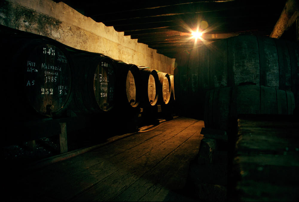 Weinlager von Arturo Barros Sousa in Funchal