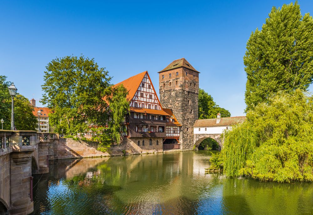 Weinstadel und Henkersbrücke in Nürnberg 19