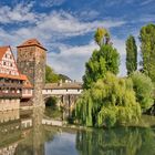 Weinstadel und Henkersteg in Nürnberg