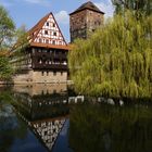 Weinstadl und Wasserturm in Nürnberg