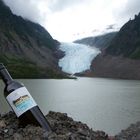 Weinviertel DAC am Bear Glacier, Alaska