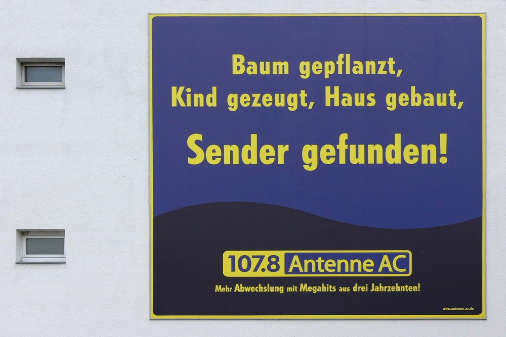 Weisheit und Werbung