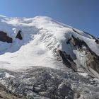 Weismies ein Walliser Viertausender mit Gipfel und Vorgipfel