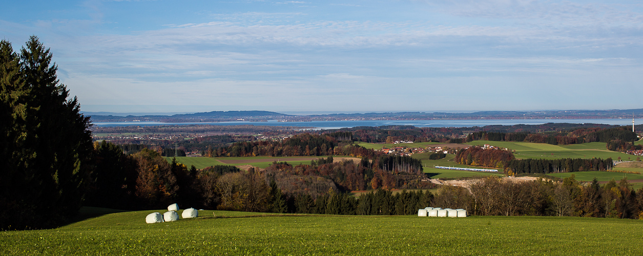 Weiß-Blau am Chiemsee