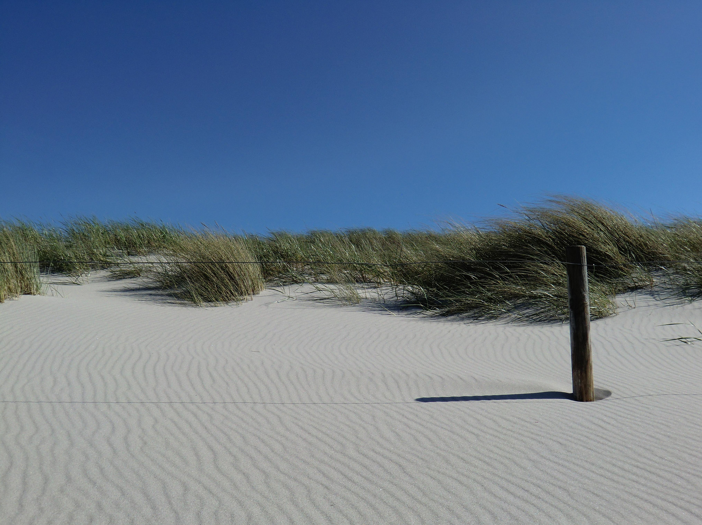 weiß blau, auch ohne Meer