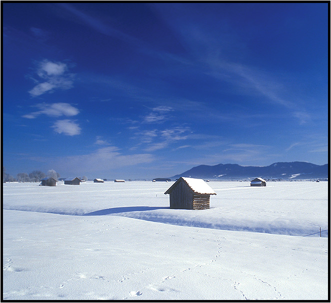 Weiß Blau - Bayern im Winter II