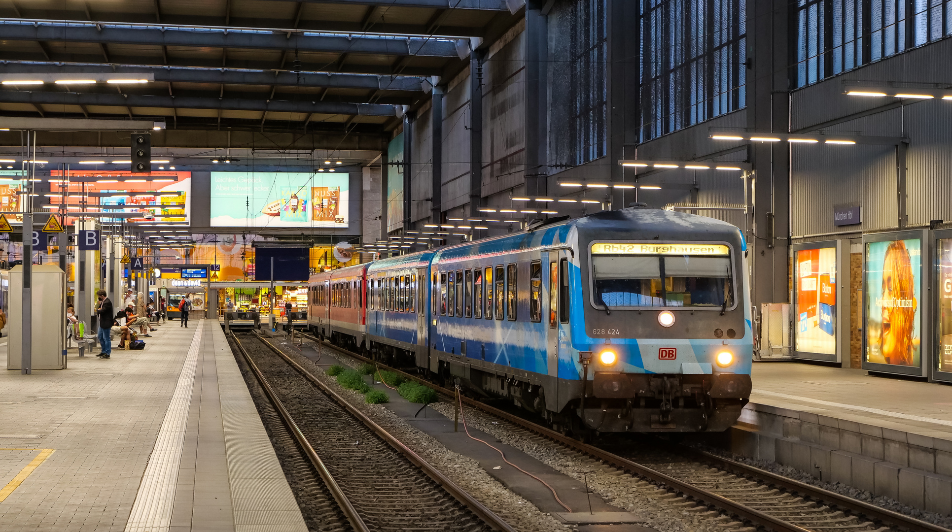 Weiß-blau ist vorn !