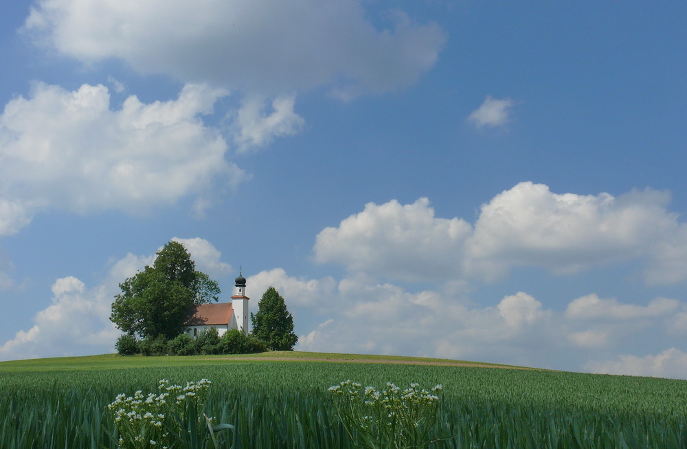 Weiß-blaue Idylle