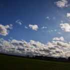  weiß- blauer Winterhimmel ....