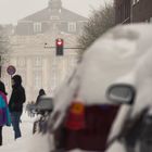 Weiß für Münster, rot für Autos