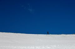 Weiß und Blau