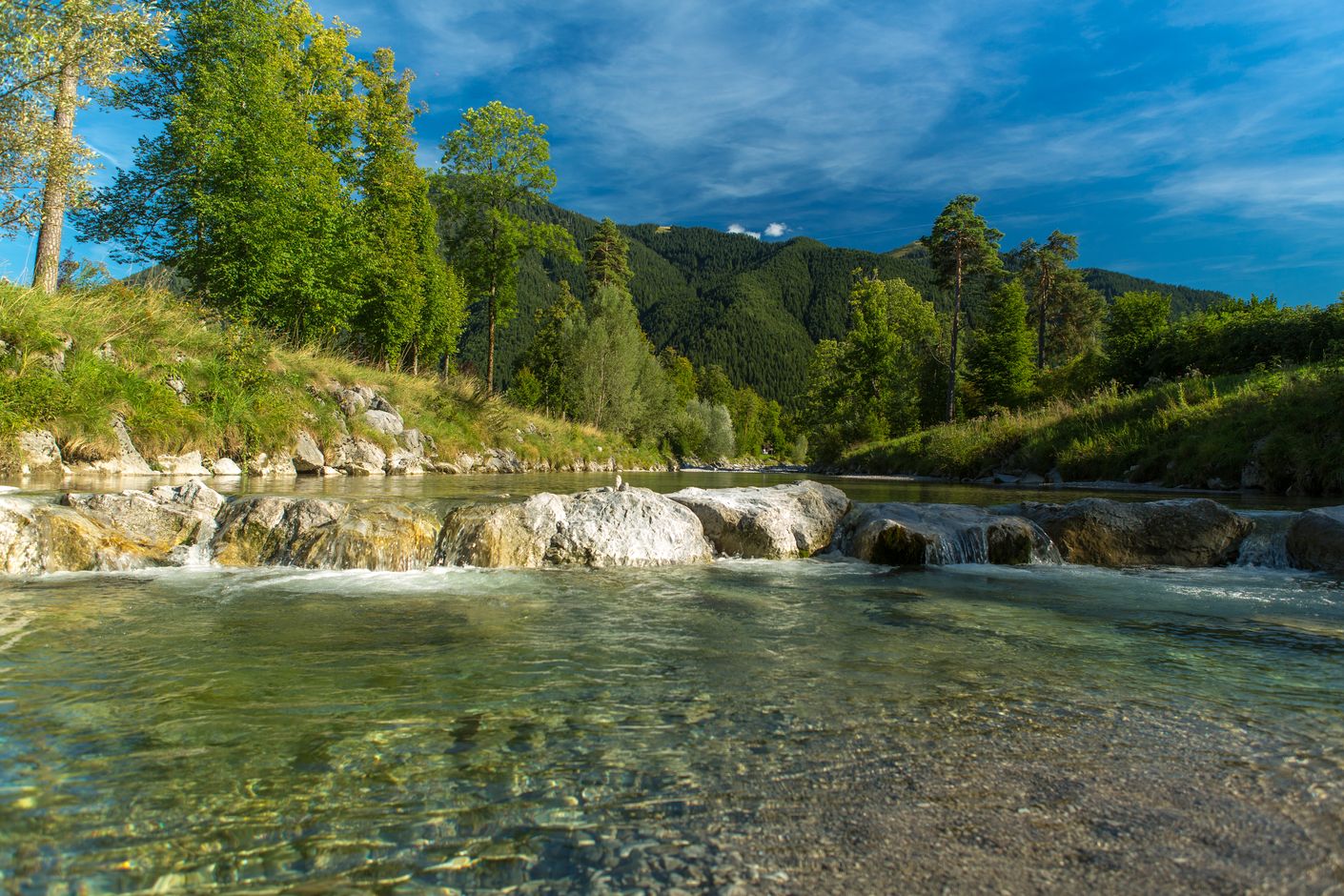 Weißach auf den Weg in den Tegernsee