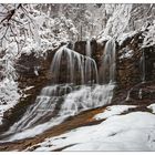 Weissbachfall im Winterkleid