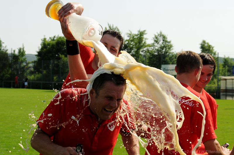 Weissbierdusche