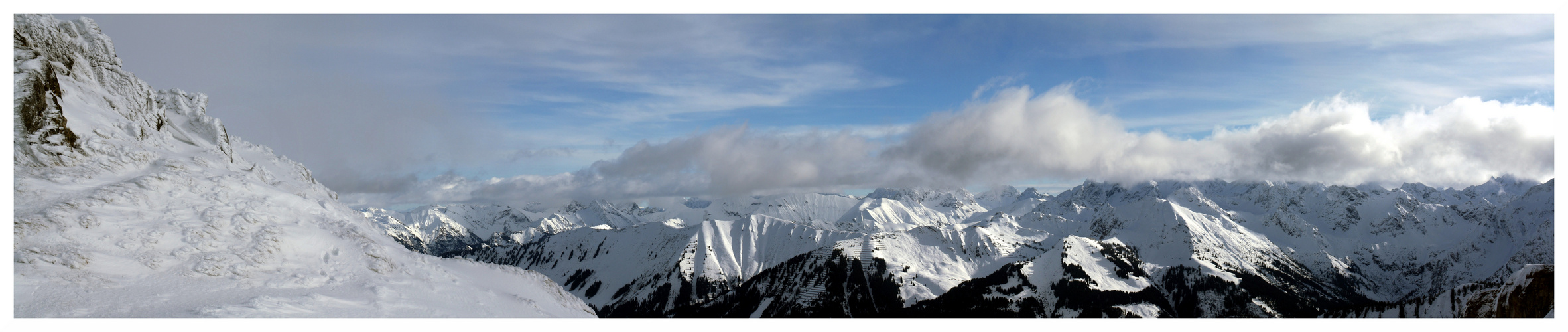 Weiße Berge