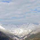 Weiße Berglandschaft in Italien