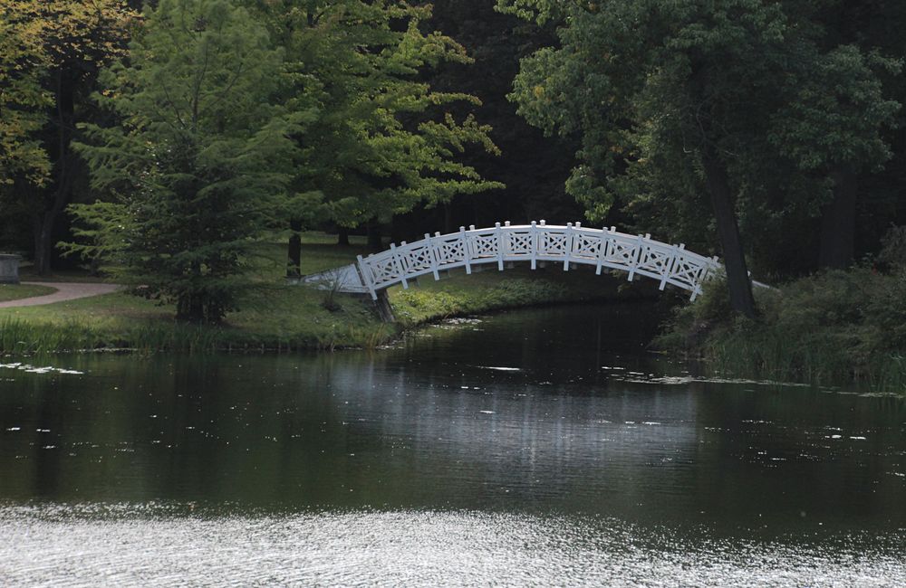 Weiße Brücke im Wörlitzer Gartenreich