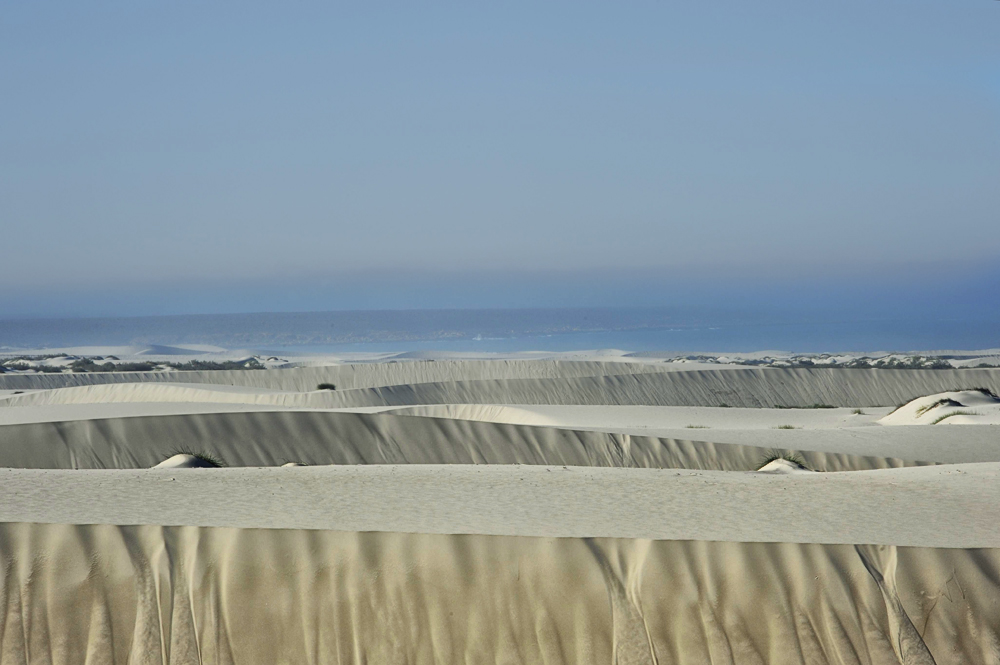 Weisse Duenen - white dunes