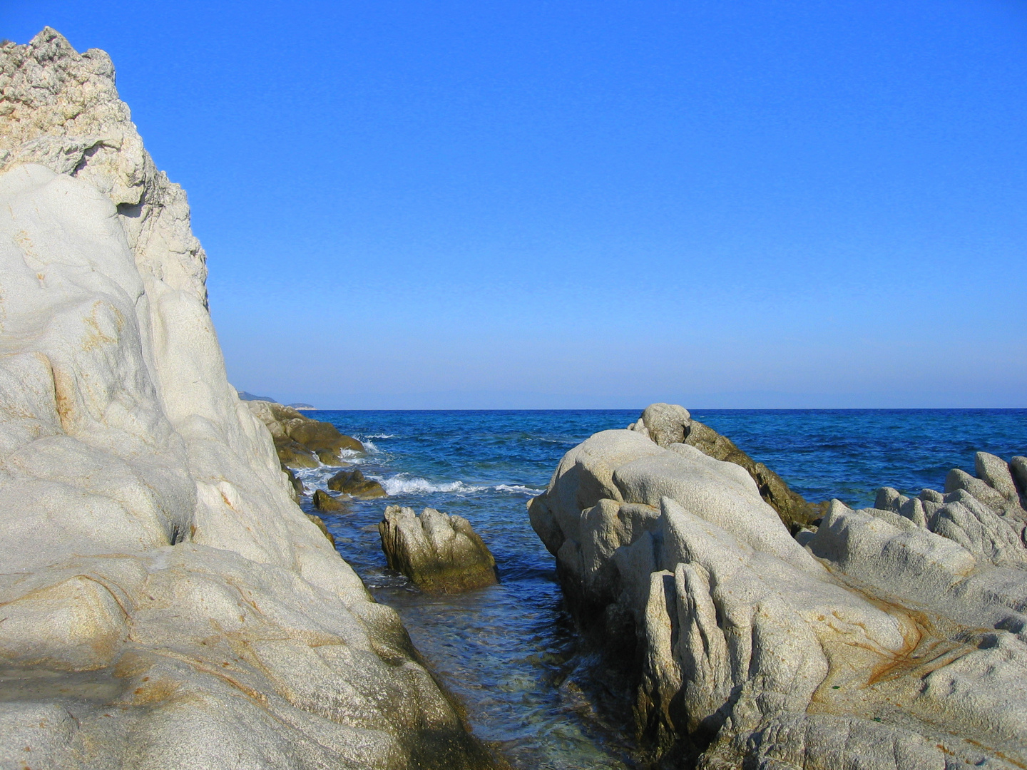 Weiße Felsen