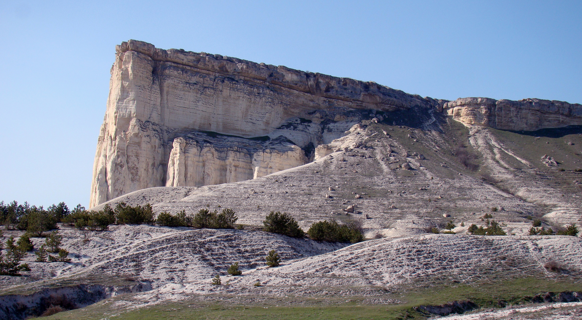 Weiße Felsen. Die Krim