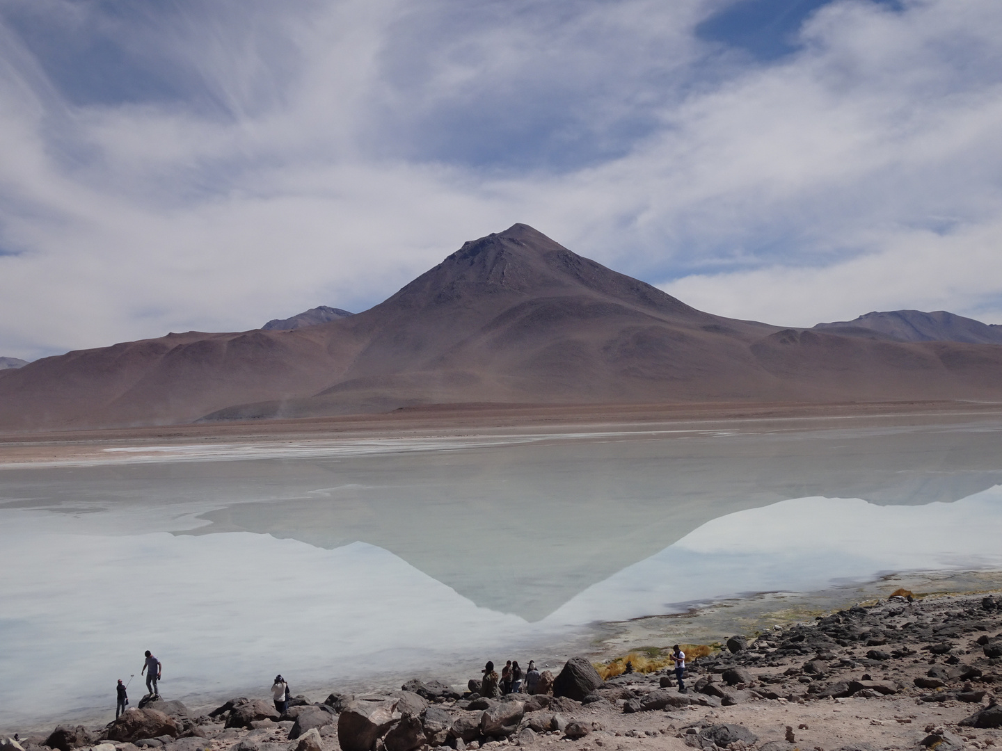 Weiße Lagune, Bolivien