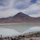 Weiße Lagune, Bolivien