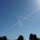 weisse Linien - Chemtrails