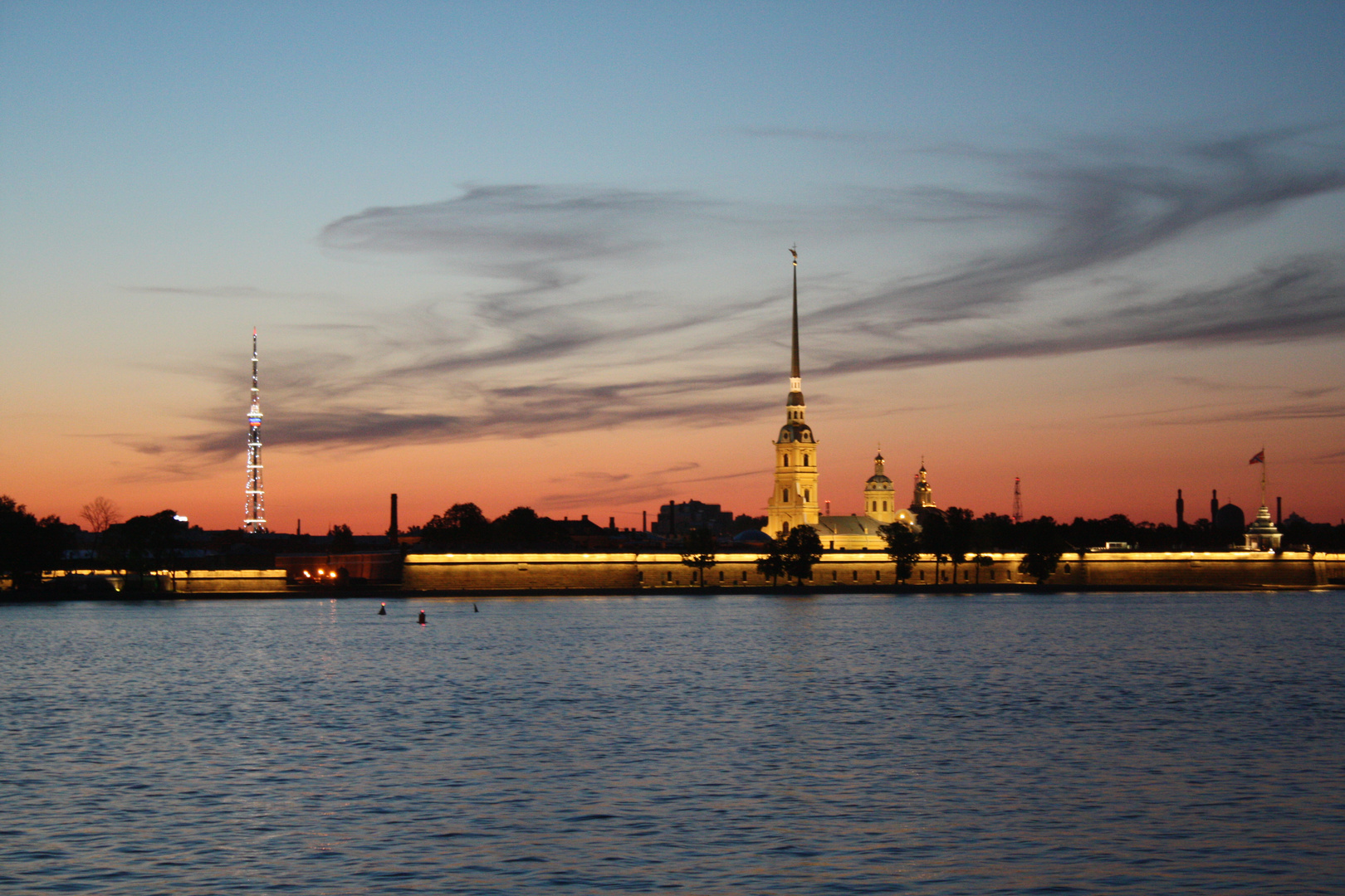 Weiße Nächte in St. Petersburg III Peter und Paul Festung Foto & Bild