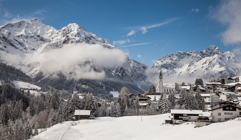 Weiße Ostern im Kleinwalsertal