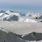 Weiße Pracht des Alpen