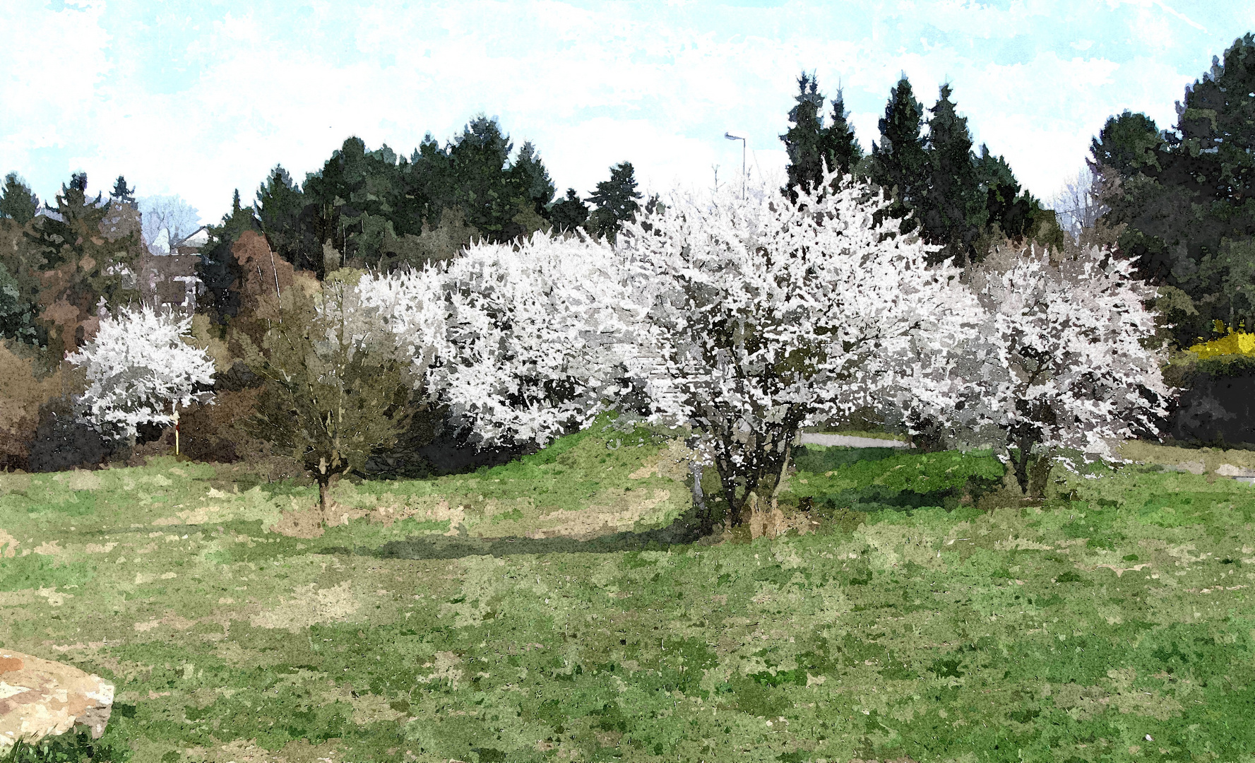 weiße Pracht im Gonsbachtal