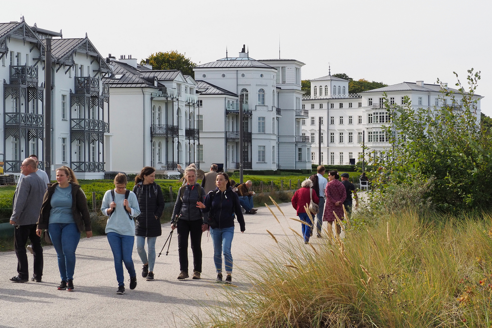 Weiße Stadt am Meer