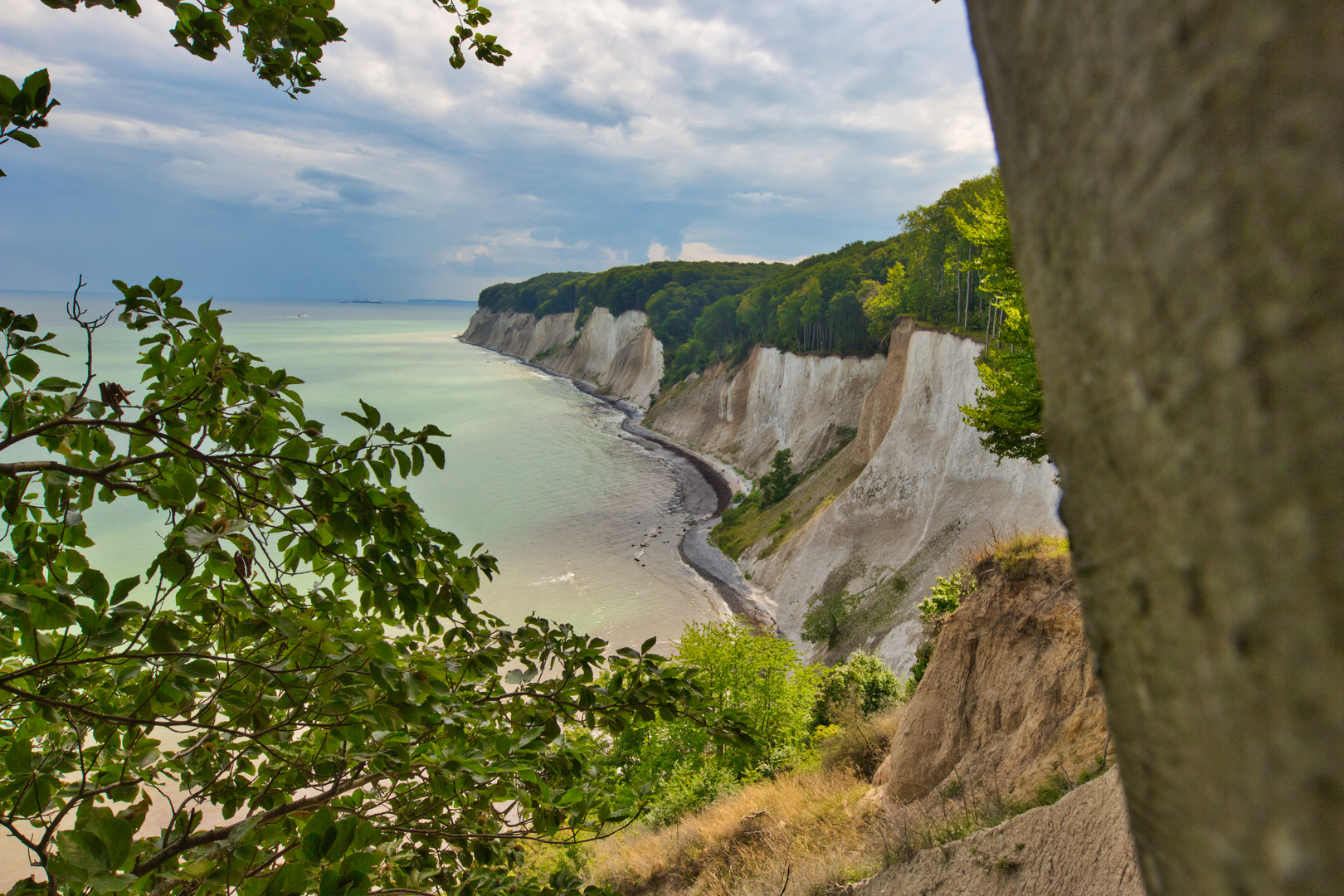 Weiße Steilküste