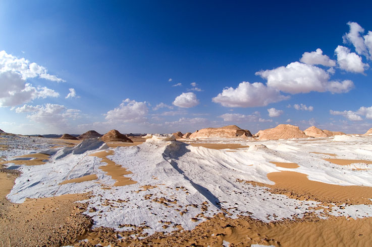 Weisse Steine der Wüste