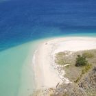 Weisse Strande von der Insel Rutong Flores Indonesien