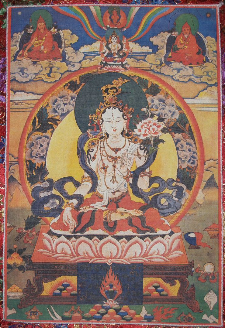 Weiße Tara (Thangka)
