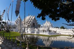 Weiße Tempel in Chiang Rai