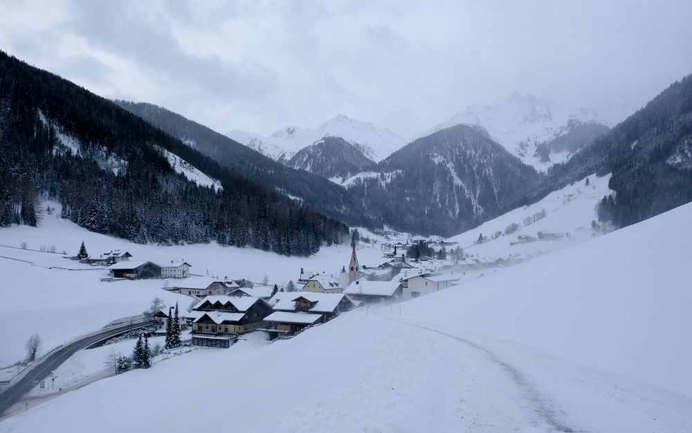 Weiße Weihnacht im Weissenbachtal