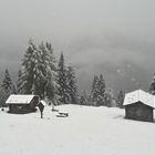 Weiße Weihnachten auf der Lieblingshütte...