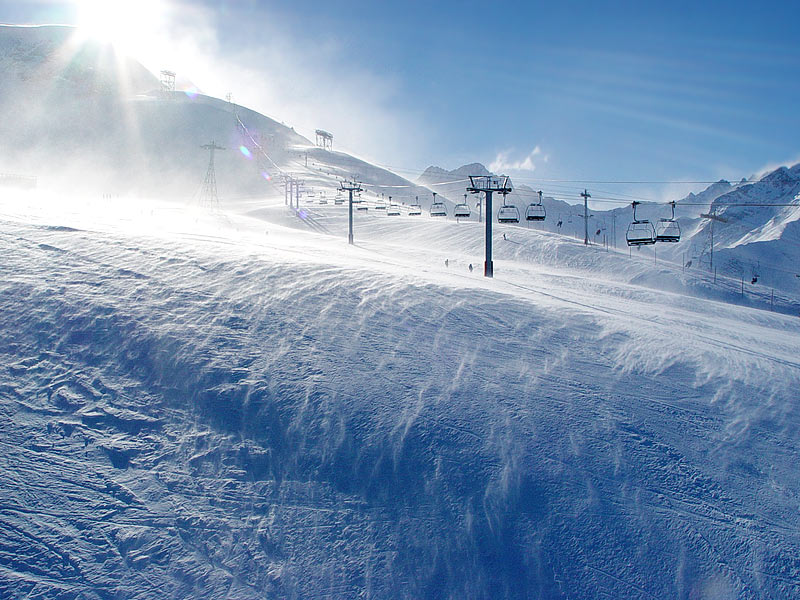 Weiße Weihnachten in Les Deux Alpes 2