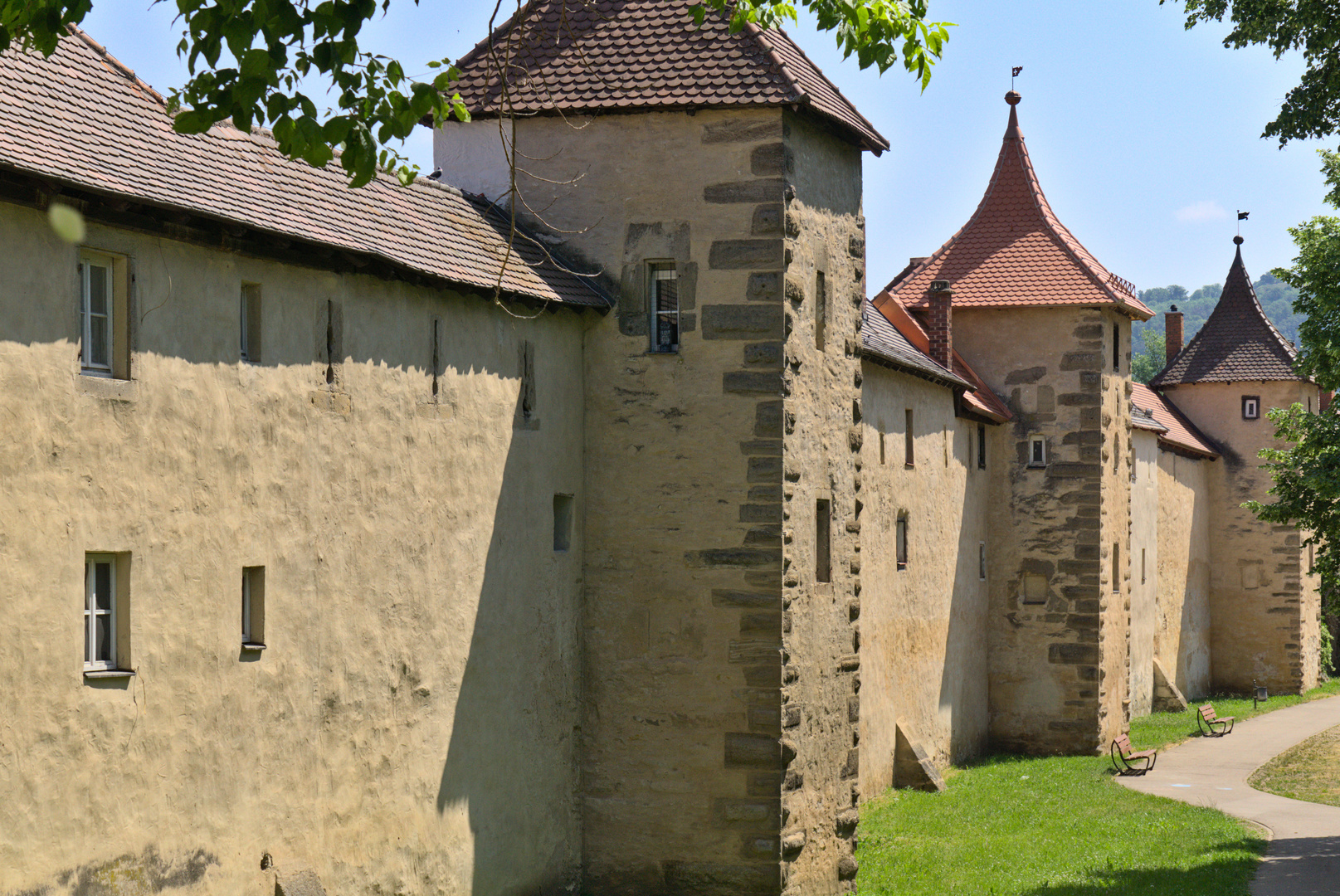 Weißenburg 4 - Weißenburgs Stadtmauer