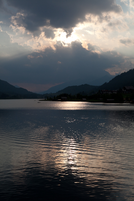 Weissensee from bridge