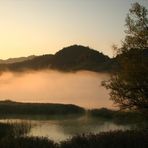 Weissensee frühmorgens im Allgäu