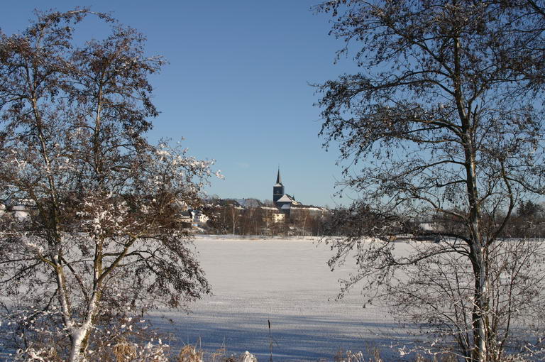 Weißenstädter See im Winter