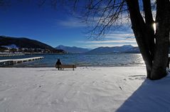 Weißer Glücksmoment am Tegernsee...